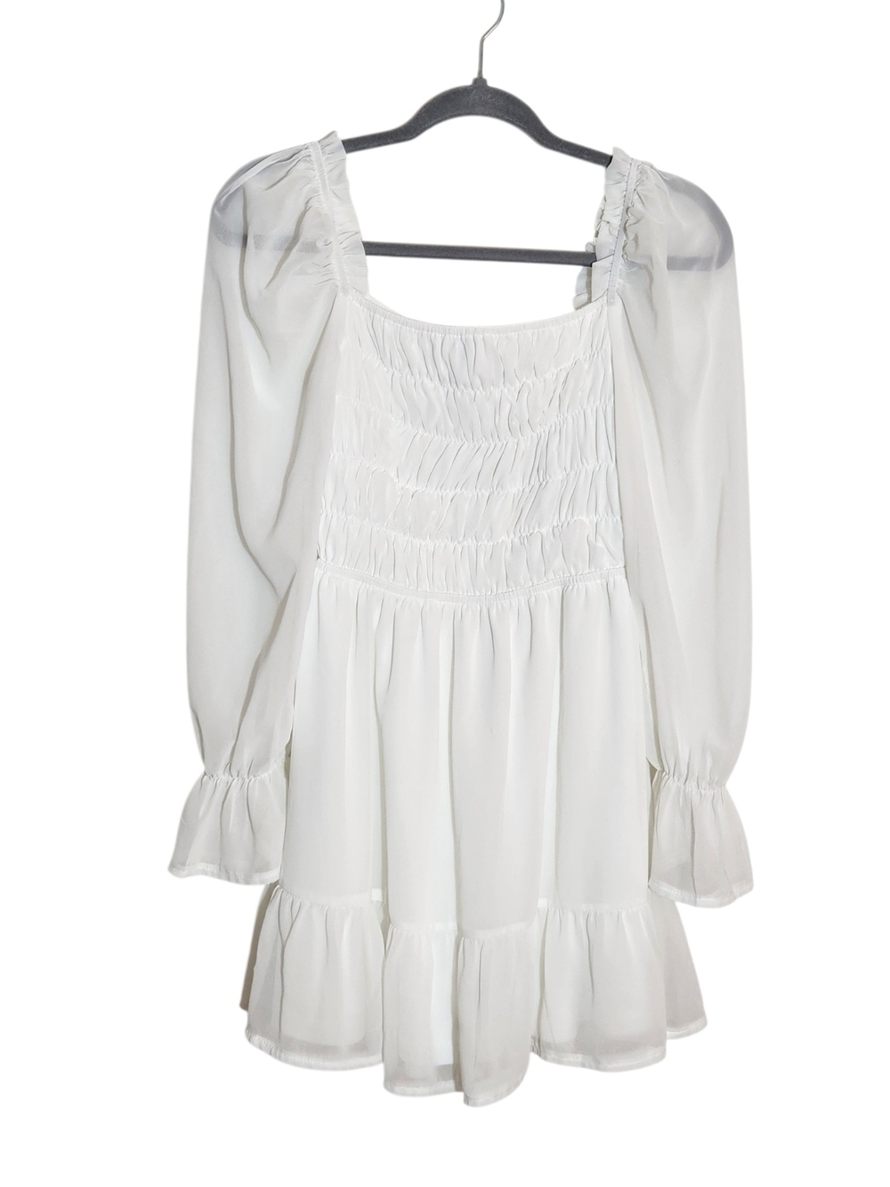 Eilly Bazar White Mini Dress Size XS